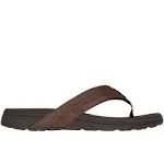 Skechers Patino Marlee Men's Thong Sandals, Size: 7, Brown