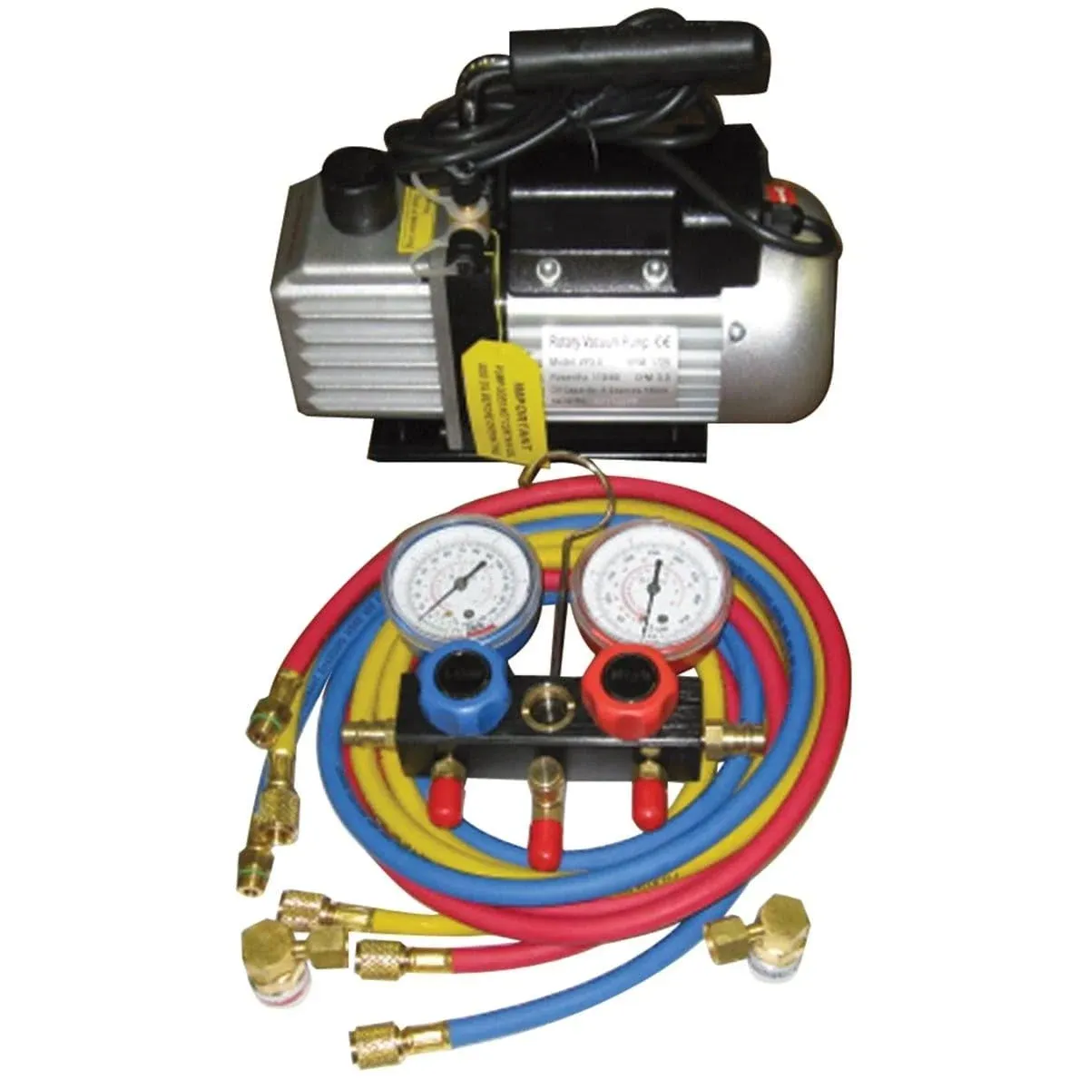 Fjc Vacuum Pump and Manifold Gauge Set