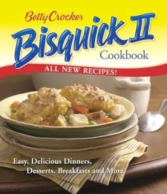 Betty Crocker Bisquick II Spiral Bound Hardcover Cookbook~2004