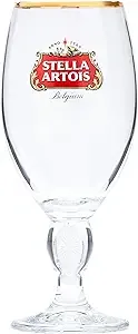 Stella Artois Gold Holiday Glass Chalice, 33cl