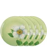 Colorwave Set of 4 Floral Accent Plates