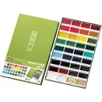 MC20/36V ZIG Kuretake Gansai Tambi Watercolor Jananese Paint 36 Colors