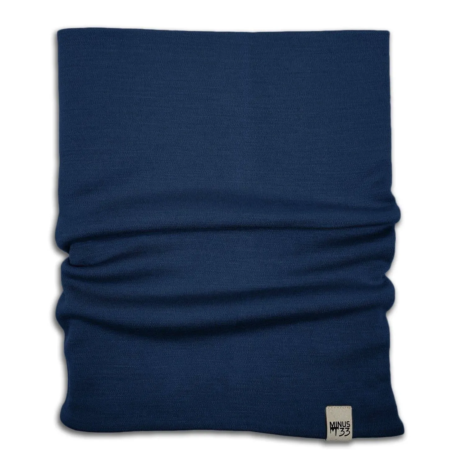 Minus33 Merino Wool Midweight Neck Gaiter Navy