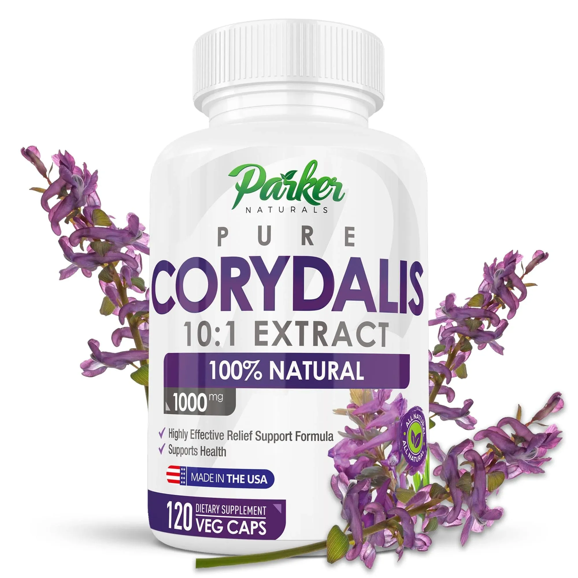 Pure Corydalis Natural Pain Relief by Parker Naturals