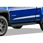 APS Running Boards 5in Black Fit 15-24 Chevy Colorado GMC Canyon Extended Cab