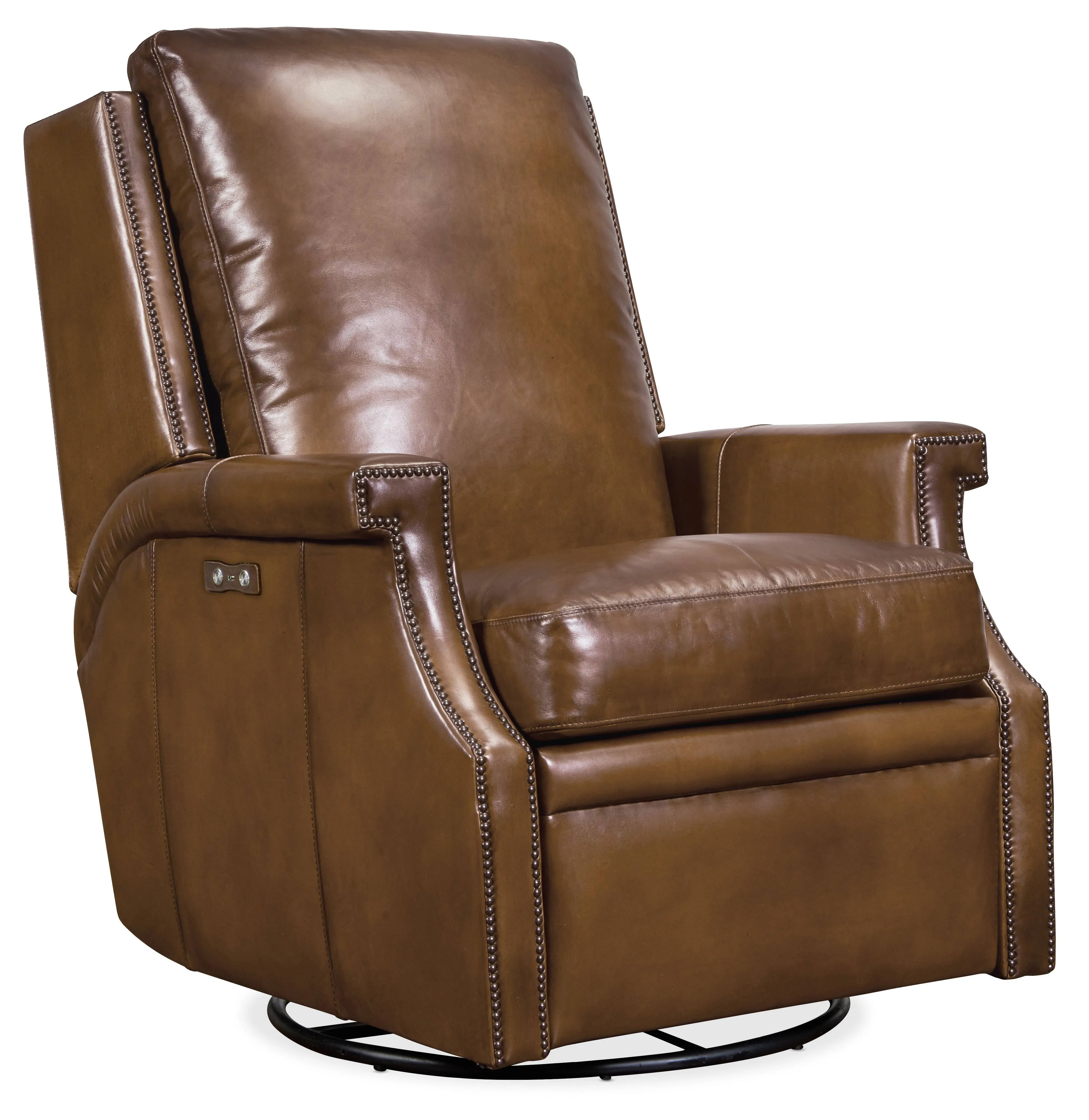 Hooker Furniture Kerley Power Swivel Glider Recliner