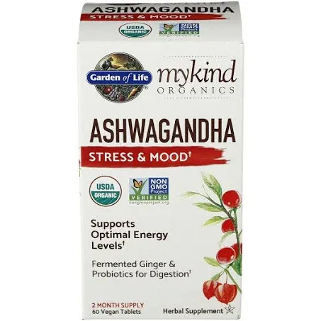 Garden of Life Organics Ashwagandha Stress & Mood