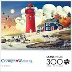 - Charles Wysocki - Beach Bums - 300 Large Pice Jigsaw Puzzle for Adults Chal...