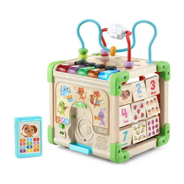 Leapfrog Touch & Learn Wooden Activity Cube