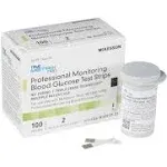 True Metrix Pro - McKesson - 06-R3051P-01 - Blood Glucose Test Strips, Box