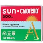 Sun Chlorella 500mg (120 Tablets)