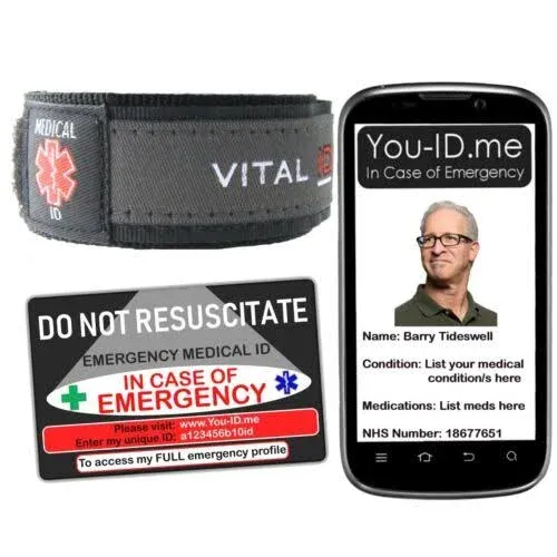 DNR Do Not Resuscitate Wallet Card (DNR-101) Quantity: (2)