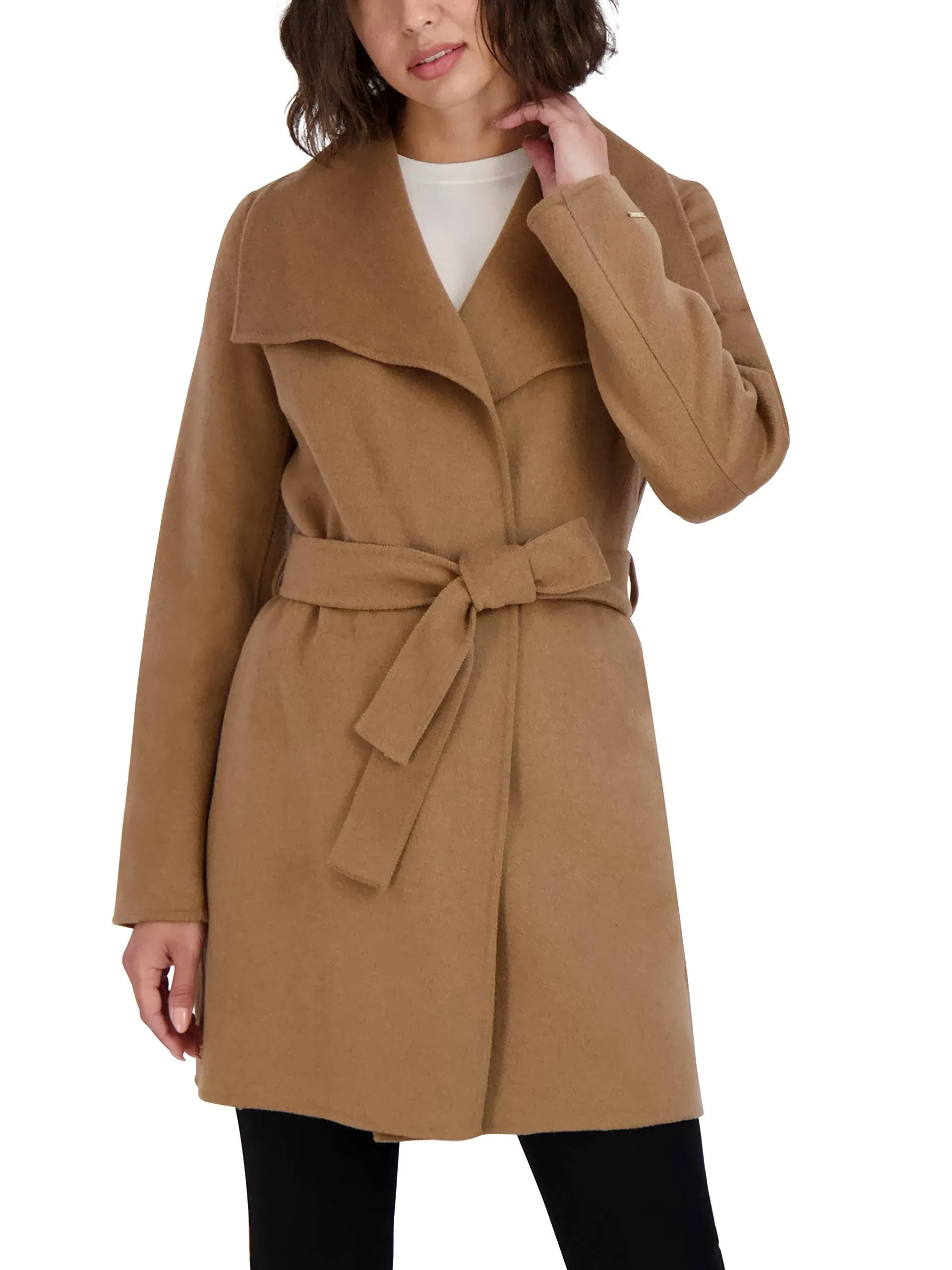 Tahari Ella Wool-Blend Coat