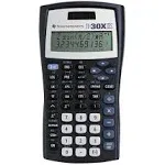 Texas Instruments Ti-30xa 10-Digit Scientific Calculator Black