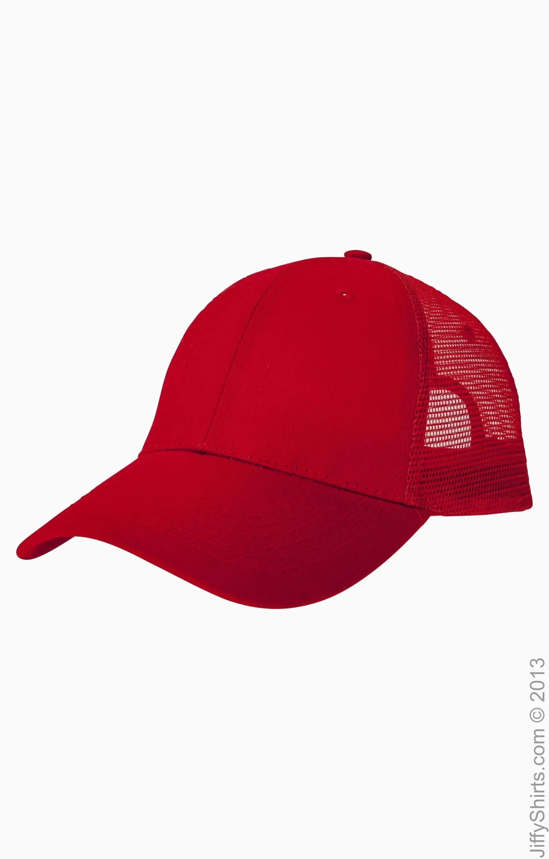 Big Accessories BX019 6-Panel Structured Trucker Cap