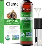 Cliganic, Organiczny olej rycynowy, 120 ml