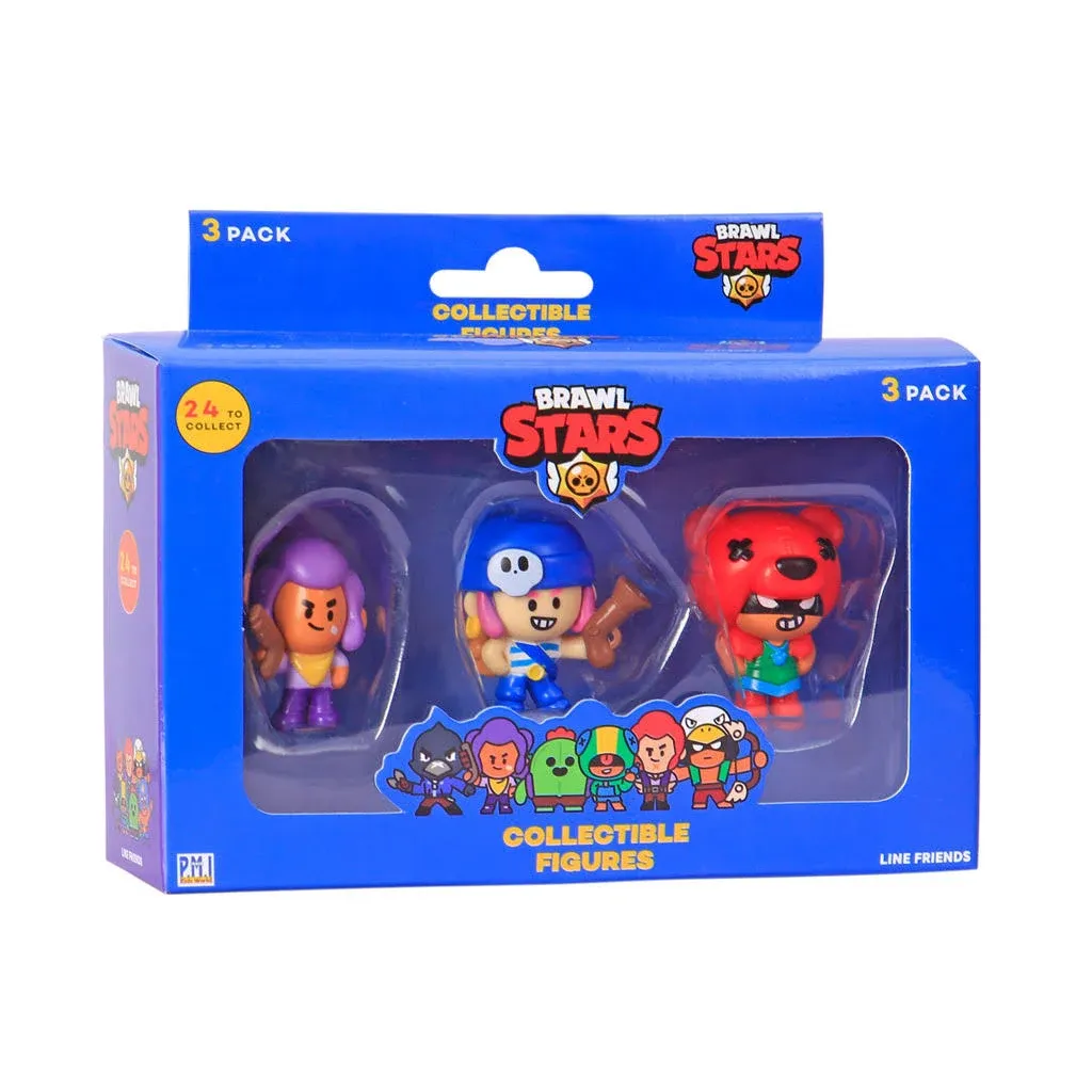 Brawl Stars BRW2021 Brawl Figure (3-Pack)