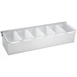 Winco CDP-6 6 Compartment Bar Caddy