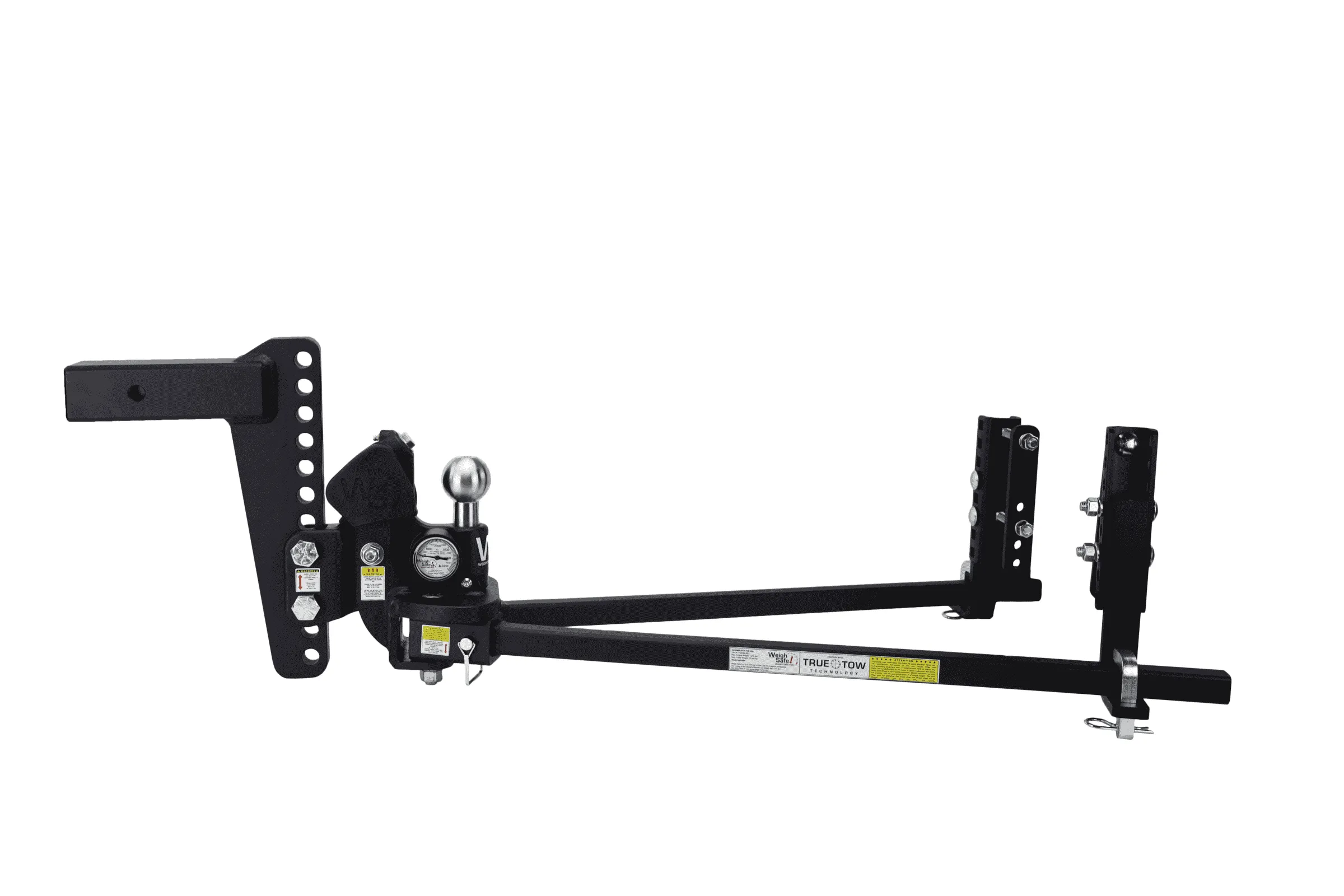 Weigh Safe True Tow Middleweight - Weight Distribution Hitch - 10" - 2" - 12,500 Pounds - No Additional Locks