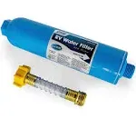 Camco TastePURE RV Water Filter with Flexible Hose Protector