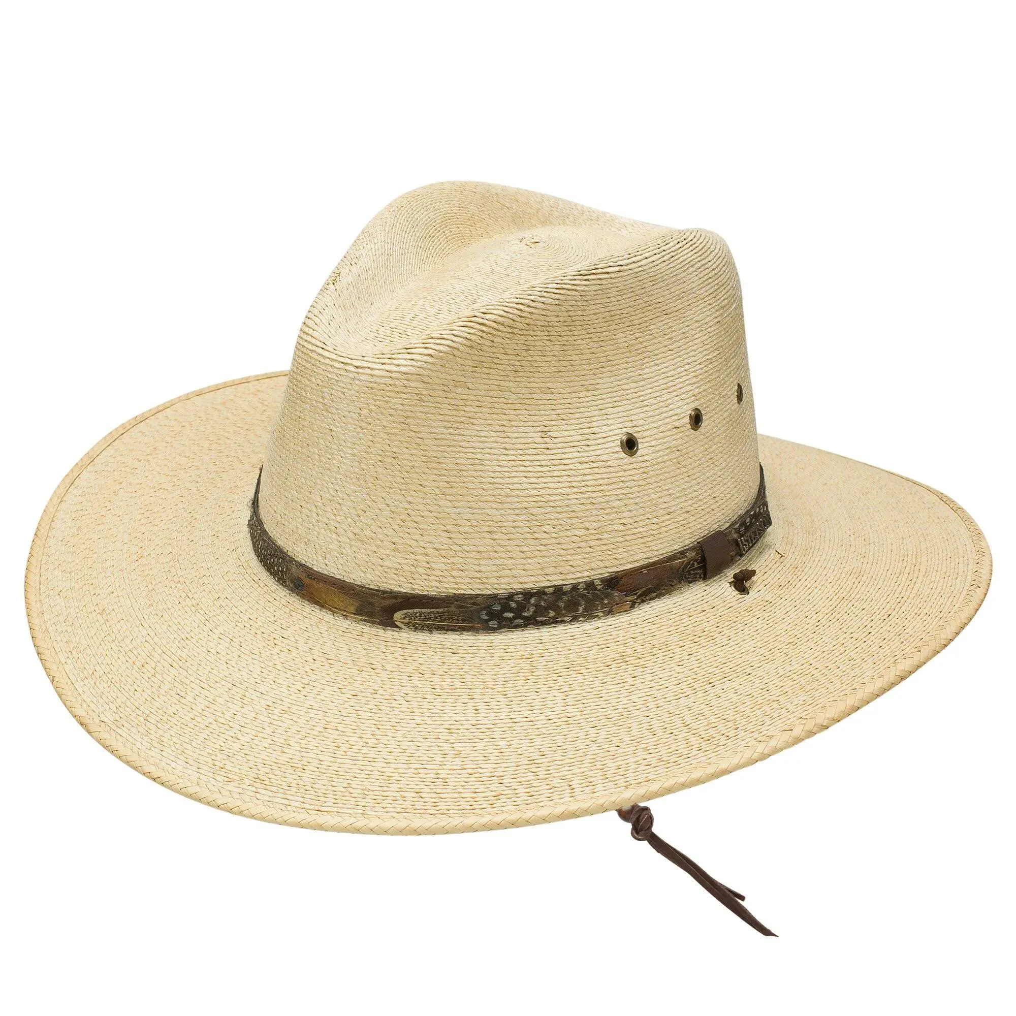 Stetson Cumberland Palm Hat Toasted / Small