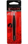 Revlon Slant Tip Expert Tweezer, Black