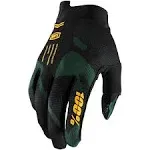 100% iTRACK Glove - Sentinel Black - MD