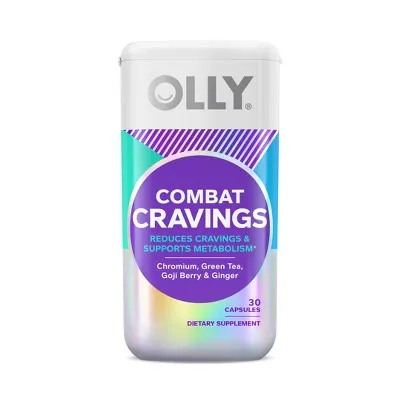 OLLY, Combat Cravings, 30 Capsules