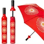 Vinrella Wine Bottle Umbrella - Flora