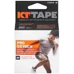 KT TAPE Pro Oxygen Titanium 2 x 10In Strips 20ct