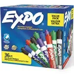 Dymo Low-Odor Dry Erase Chisel Tip Markers 1921061