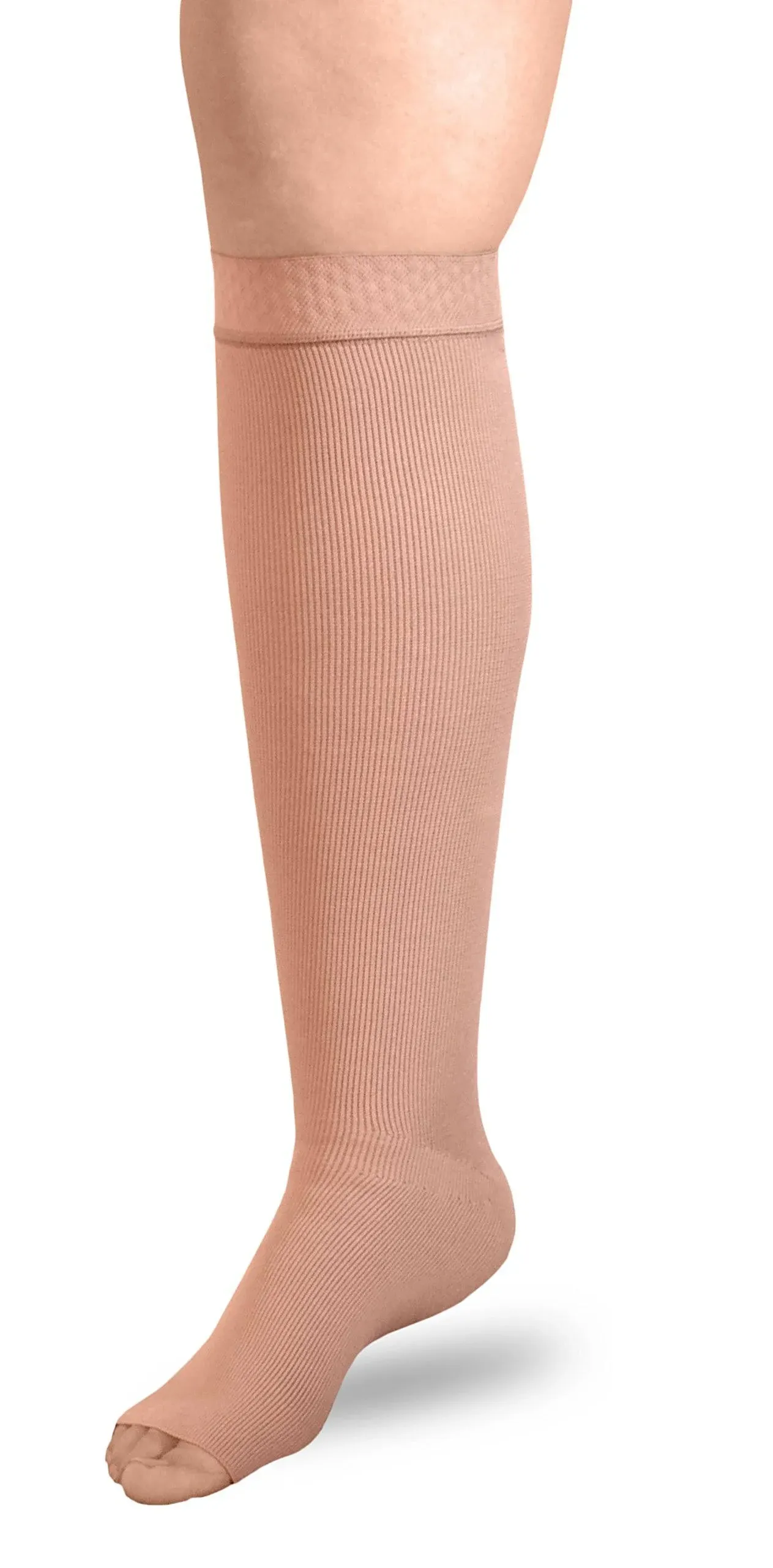 Solaris Exo Strong Compression Stocking with Silicone Top 20-30 Open Toe