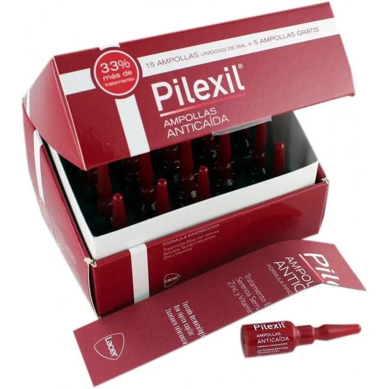 Pilexil Anti-Hairloss 15 Ampoules 5ml