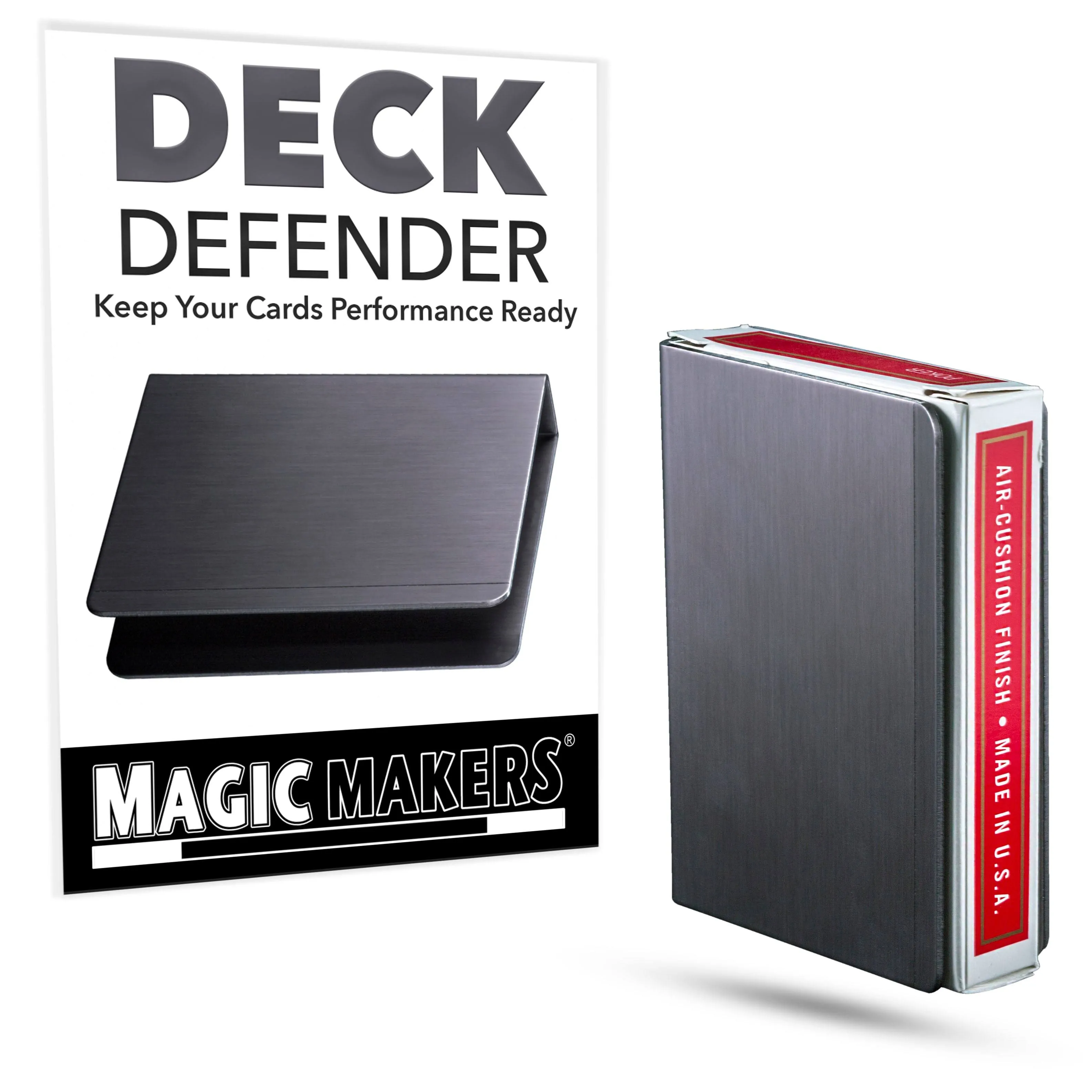 Magic Makers Deck Defender Card Case - Graphite Gray