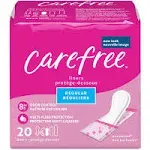 Carefree Acti Fresh Unscented Regular Liners (20 ct)