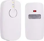 (1) NEW PowerGear Wireless Motion-Sensing Alert Indoor/Outdoor WHITE - 36014