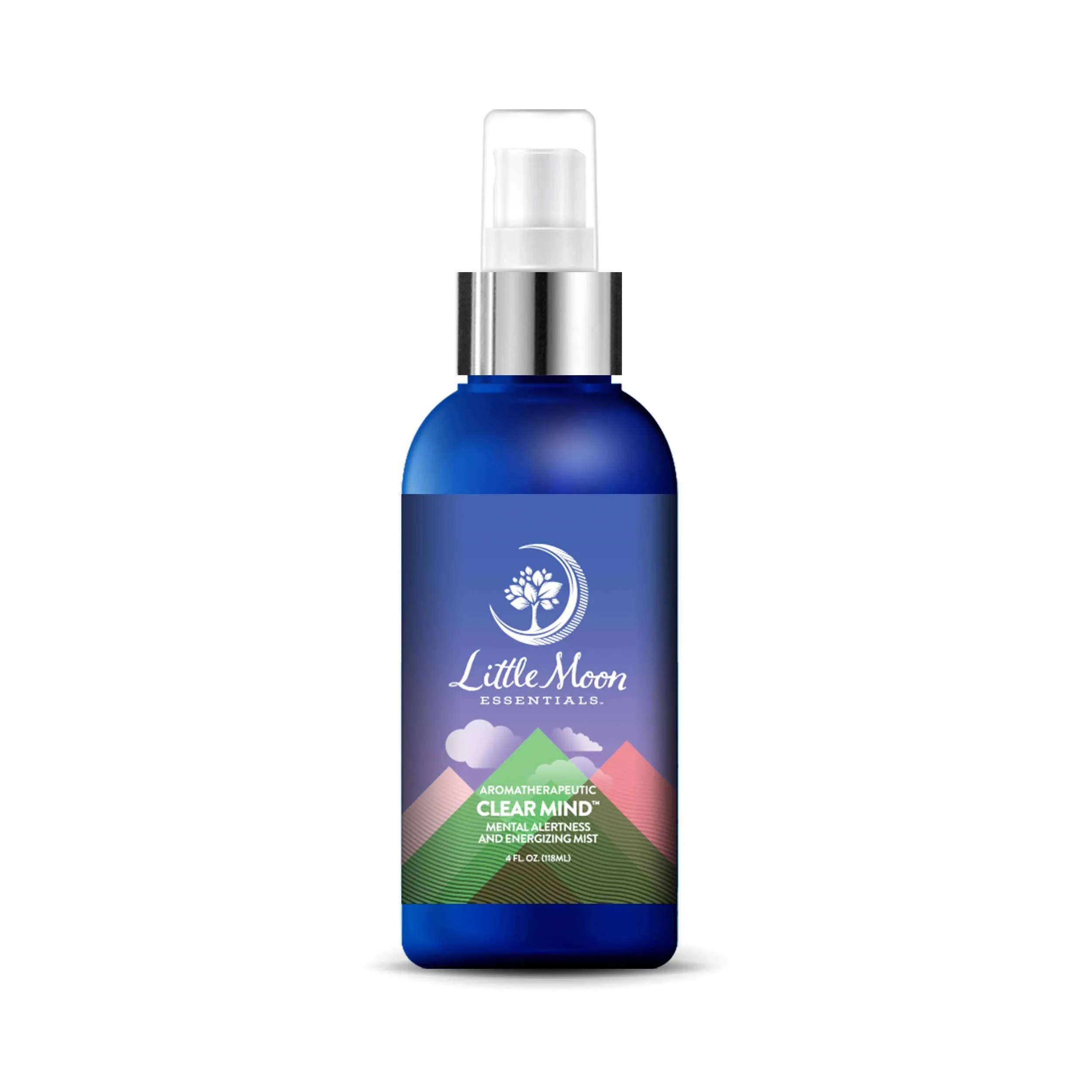 Little Moon Essentials Clear Mind Mental Alertness and Energizing Mist, 4 fl oz