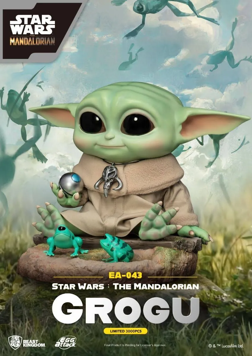 Star Wars:The Mandalorian Grogu(Egg Attack)