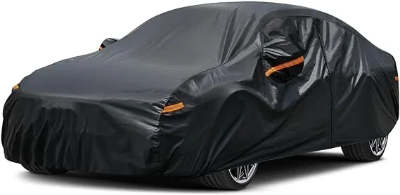 Kayme 7 Layers Heavy Duty Car Cover Waterproof All Weather Outdoor Full Exterior ...