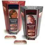 Instant Smile Teeth SMALL top Veneers Fake Cosmetic Photo Perfect NOVELTY FUN