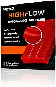 HIGHFLOW PA6280X, High Performance, Pre-Oiled Disposable Engine Air 