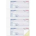 Adams Money and Rent Receipt, 11" x 7-5/8" - 4 count