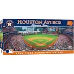 Houston Astros 1000 Piece Panoramic Jigsaw Puzzle 13X39 Inches Recycled Material