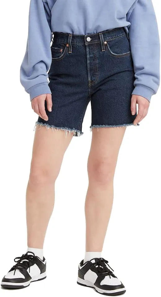 Levi's Women's Premium 501 Mid Thigh Short