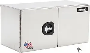 Buyers Products Smooth Aluminum Underbody Truck Box with Double Barn Door