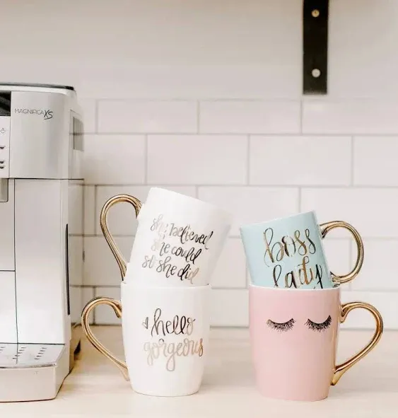 She Believed She Could So She Did Coffee Mug