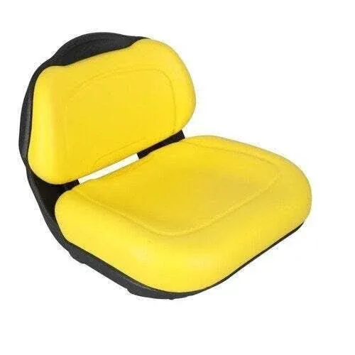 Seat Assembly - Yellow fits John Deere X394 X530 X570 X580 X500 X520 AM136044