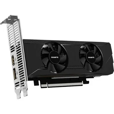 Radeon RX 6400 D6 Low Profile 4G GV-R64D6-4GL Graphics Card NEW OPEN BOX