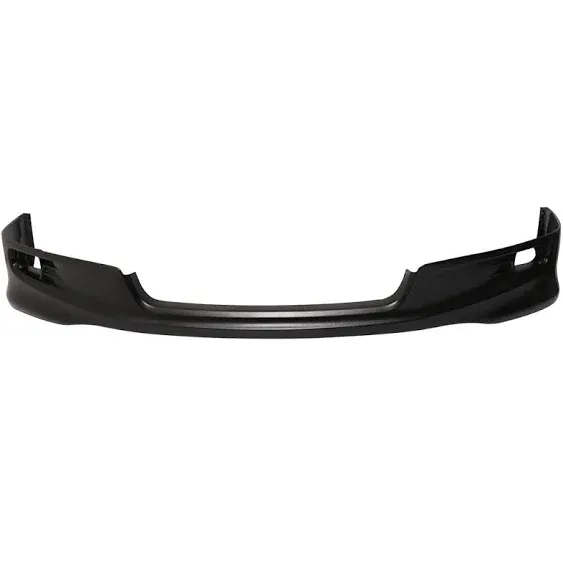 Front Bumper Lip Compatible with 2007-2009 Toyota Camry LE, SE, XLE Only, Factory SE Style Black PU Front Lip Finisher Under Chin Spoiler Add On by IKON MOTORSPORTS