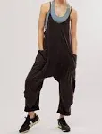 Free People Fp Movement Hot Shot Onesie Jumpsuit - Women's Black, L